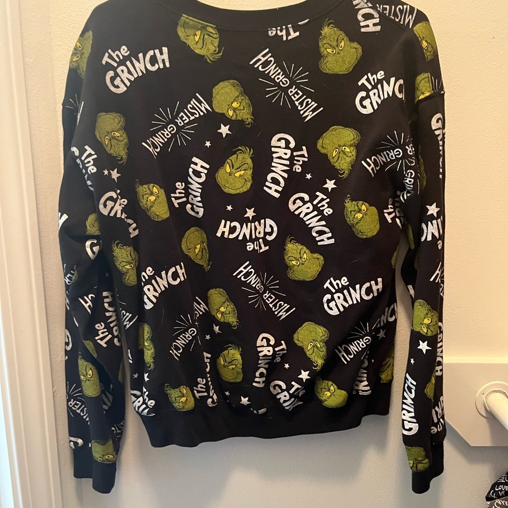 T.J.Maxx Black Grinch Sweatshirt